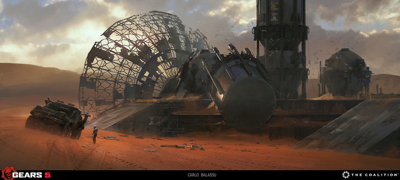 Illustration for article titled The Art Of Gears 5